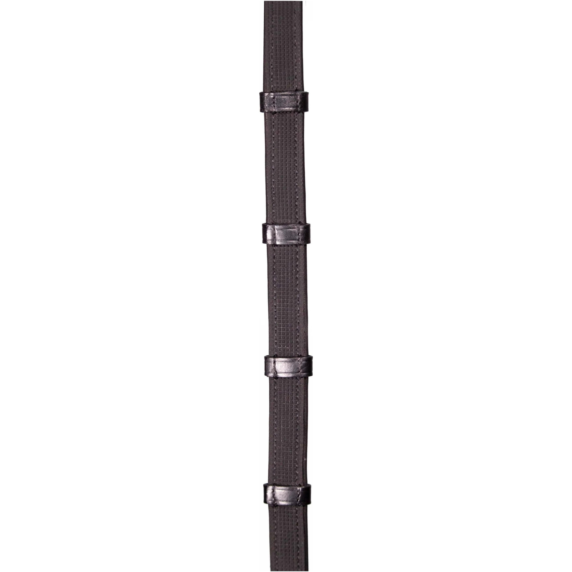Henry James Calfskin Supergrip Reins with Stoppers RR9 - Brown